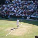 Berdych trying to salvage a point.