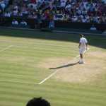 ...but Federer wasn't playing for a drawer...second set over.