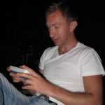 Man in control of the....hmmm...controls...!!