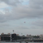 Will he land on the X!? :)