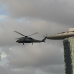 Flying in front of the Sands