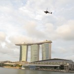 An gunship flying over head (very fast!)