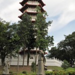 That's a large tower - well it is actually a "7 Tower Pagoda"!