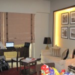 The lounge area