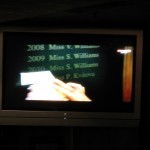 The winner's wall