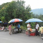Hawker stalls