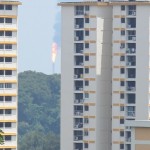 Refinery Behind the Apartment Blocks