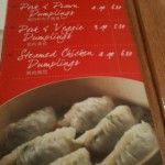 Pork Dumplings - Also Very Nice!