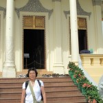 Looking upwards at the Throne Hall