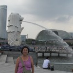Esplanade and Back of Merlion