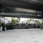 Beneath One Fullerton - with The Buttery Factory Club on the RHS