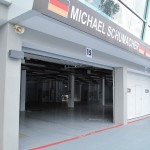 Schumacher's Mercedes Garage