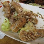Those large prawn things! :)