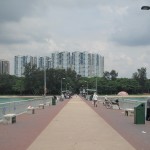 The Bedok Jetty at East-Coast Park - lots of fishing folk