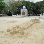 Nice sandcastle (not my creation though! Ha!)