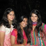 The amazing colours in the dresses!
