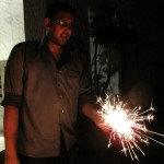Practising the movement...