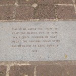 Stone Engraving in the Ground