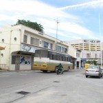 Old building ... and ergh...bus!