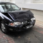 The car in front was probabaly a Proton too! Whoopsie daisy!