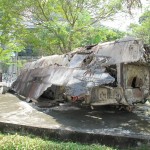 Remants of a North Vietnamese Army Plane