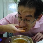 Aaron Tucking In - Finger Licking Good!