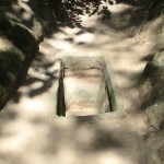 One of the tunnel entrances along the trenches