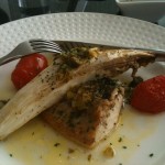 Seabass with Endive in a Lemon and Olive Oil Sauce - Very Tasty!