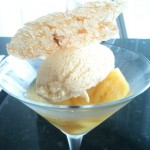 My Vanilla and Mango Ice Cream Dessert