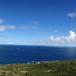 Amazing sunny skies and backdrop