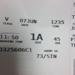 Yay Seat 1A!