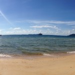 Nice panoramic! Almost a private beach!