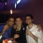 Mates toasting the night!