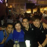 A fab night with friends!