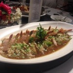 Steamed Sea Prawns