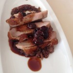Pan-roasted duck breast