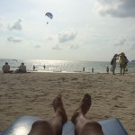 Relaxing and Enjoying the View