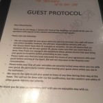 The Special Hotel Rules