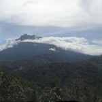 Panoramic View of Mount Kinabulu