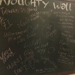 The Toilet Wall - haha!