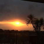 Roof-top bar with a Seminyak Sunset View