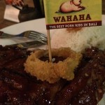 The Ribs were good - service sucked a bit!