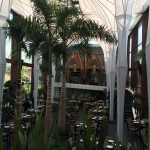 An indoor-outdoor place!