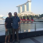 Dad and Me with the MBS Backdrop
